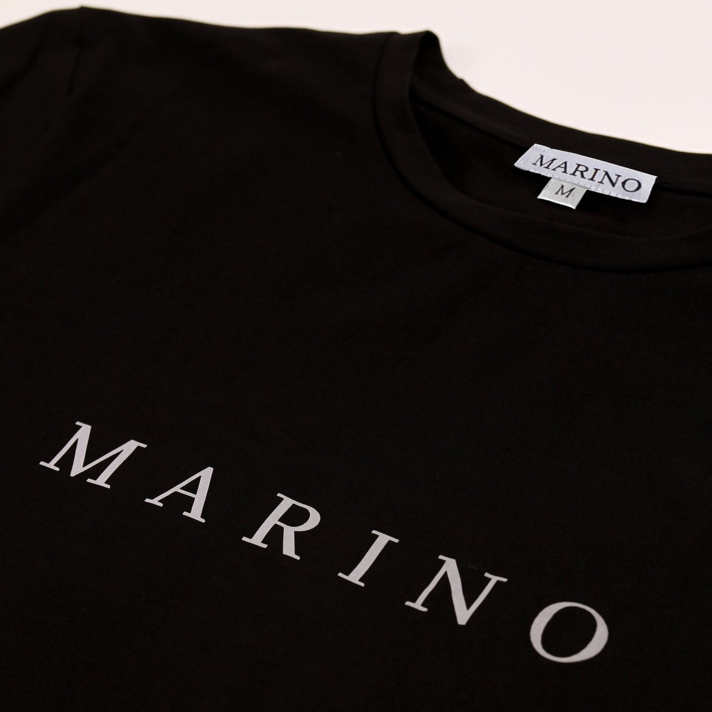 Black Reflective Logo T Shirt