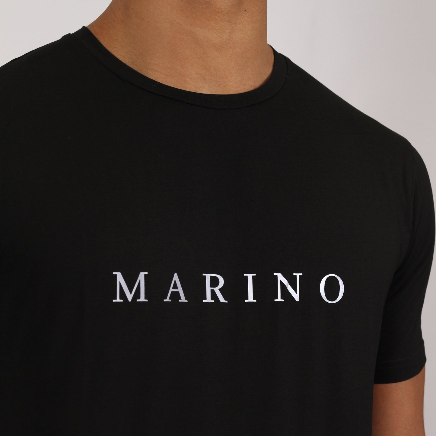 Black Reflective Logo T Shirt