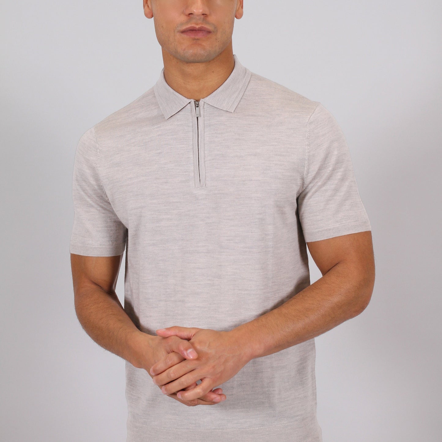 Sand Stone Short Sleeve Polo