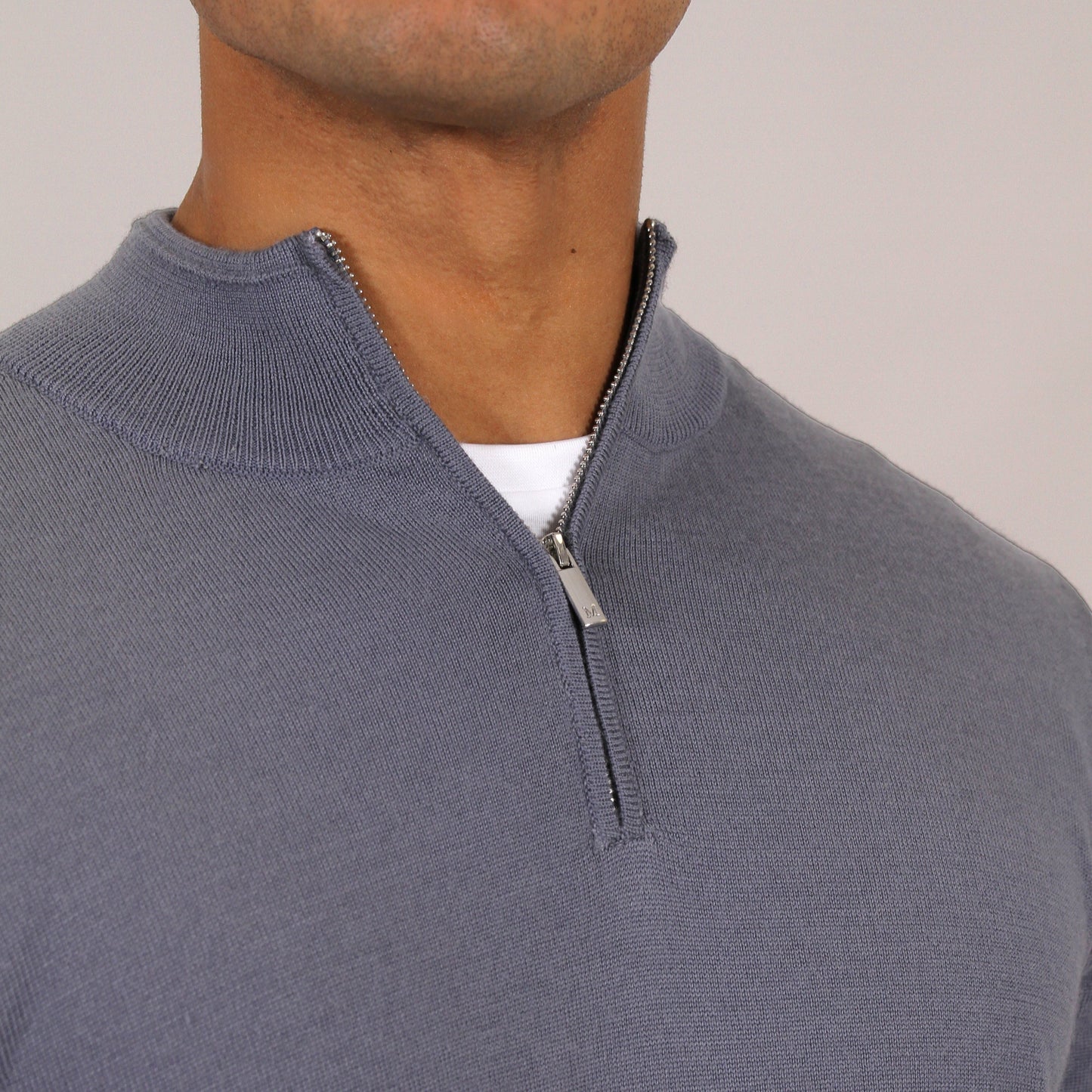 Steel Blue Quarter Zip