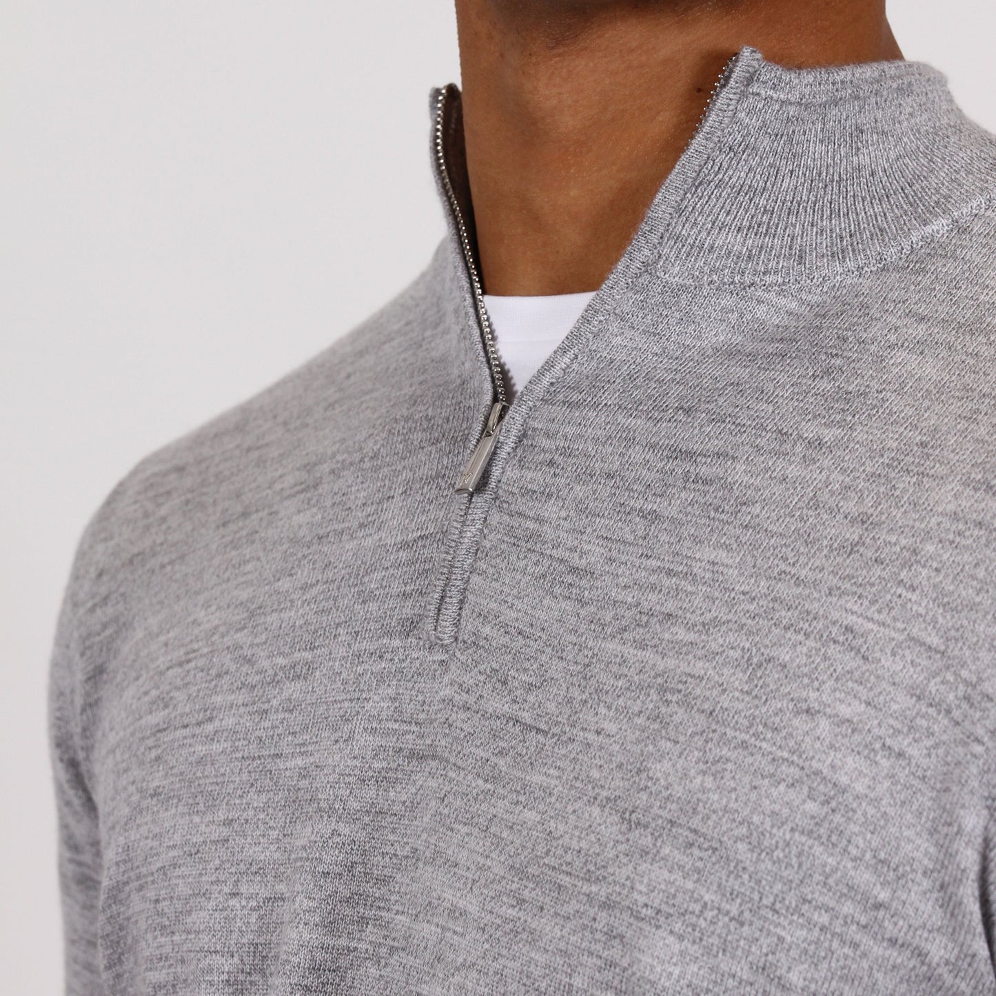 Space Grey Quarter Zip
