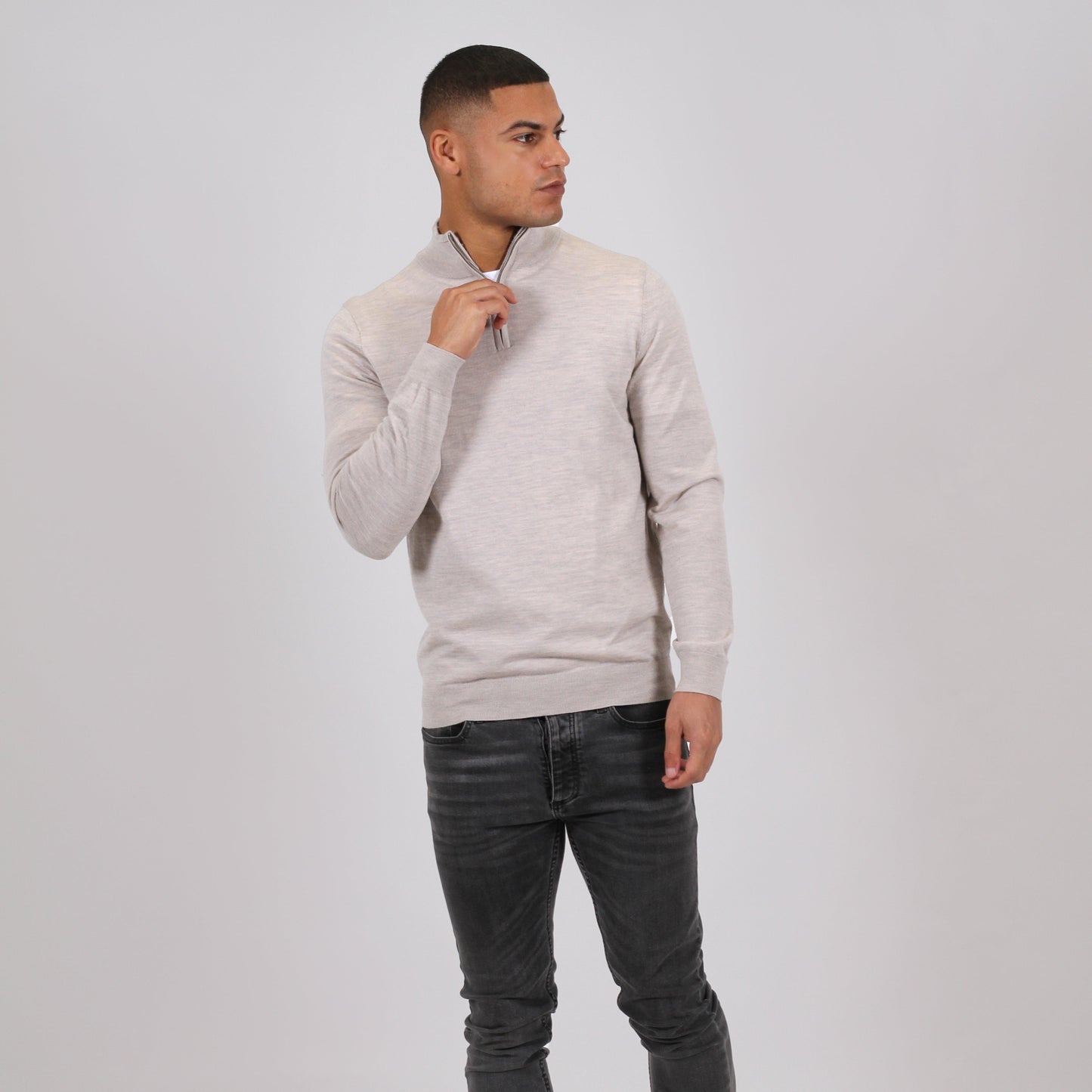 Sand Stone Quarter Zip