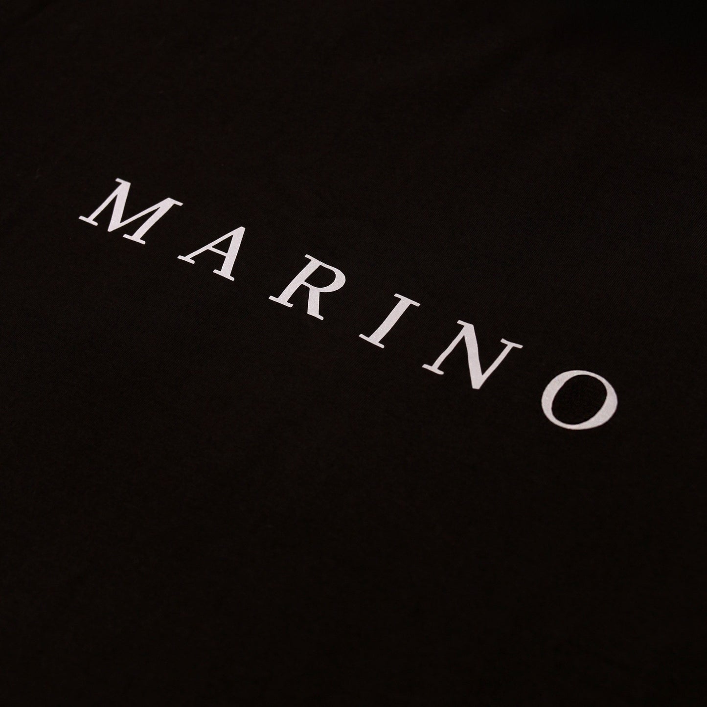 Black Reflective Logo T Shirt