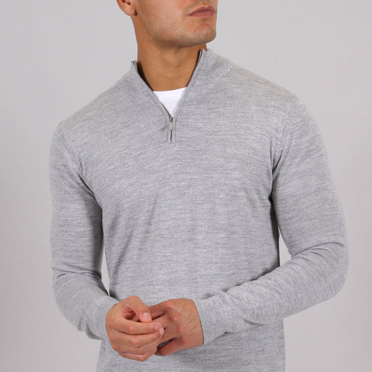 Space Grey Quarter Zip